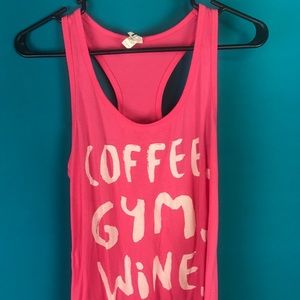 WORKOUT TANK women’s large